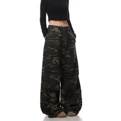 Karina Camouflage Drawstring Pants