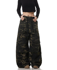 Karina Camouflage Drawstring Pants