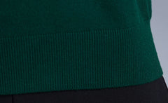 Jimin Olive Classic Turtleneck Sweater