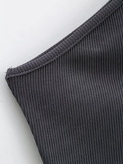 Ruka Double Sling Crop Top