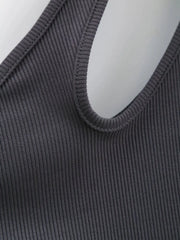 Ruka Double Sling Crop Top