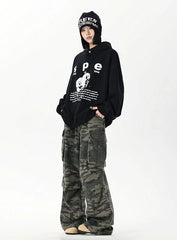 Asa Camouflage Baggy Pants
