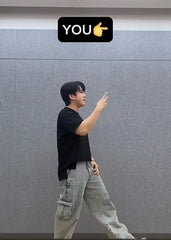 Changbin Cargo Denim Jeans