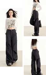 J-Hope Ash Pleated Trousers