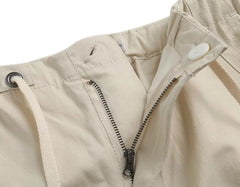 Hanni Sand Drawstring Cargo Pants