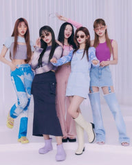 Hanni Blush Cargo Jeans