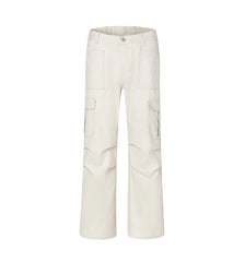 Jin Ivory Multi-Pocket Pants