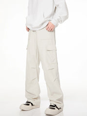 Jin Ivory Multi-Pocket Pants