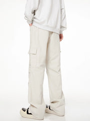 Jin Ivory Multi-Pocket Pants
