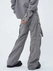 J-Hope Ash Belted Cargo Pants