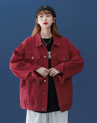 J-Hope Pocketed Denim Jacket