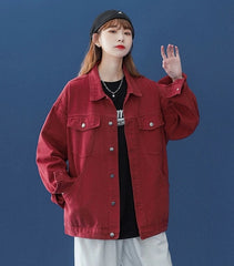 J-Hope Pocketed Denim Jacket