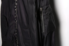 J-Hope Noir Studded Bomber Jacket