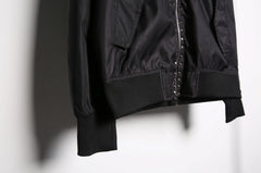 J-Hope Noir Studded Bomber Jacket