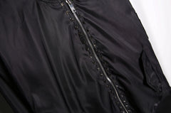 J-Hope Noir Studded Bomber Jacket