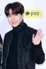J-Hope Noir Studded Bomber Jacket