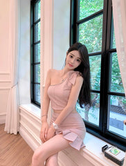 Jennie Crystal Asymmetric Top