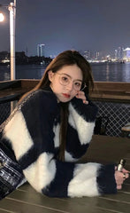 Jimin Striped Mohair Sweater