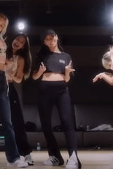 Jisoo Front Slit Pants