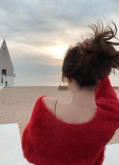 Jungwon Mink Sweater