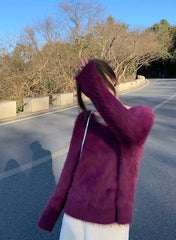 Jungwon Mink Sweater