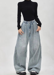 J-Hope Sky Denim Baggy Jeans