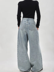 J-Hope Sky Denim Baggy Jeans