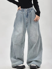 J-Hope Sky Denim Baggy Jeans