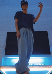 J-Hope Sky Denim Baggy Jeans