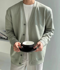 Suga Mint V-Neck Cardigan