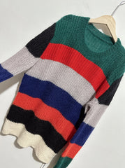 RM Multicolor Stripe Knit Sweater