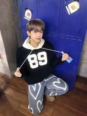 Soobin Number 89 Varsity Hoodie