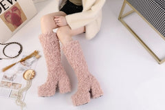 Ningning Fluffy Winter Boots