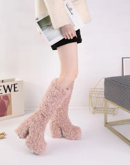Ningning Fluffy Winter Boots