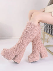 Ningning Fluffy Winter Boots