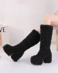 Ningning Fluffy Winter Boots