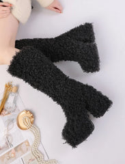 Ningning Fluffy Winter Boots