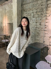 Minju Handwritten Knit T-Shirt