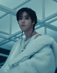 Jisung Plush Hooded Jacket