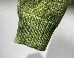 RM Olive V-Neck Knit Sweater