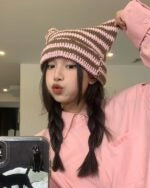 Taehyung Crochet Cat Ears Hat