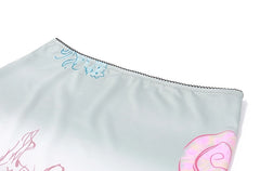 Hyein Pink-Green Tie-Dye Skirt