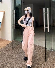 Hanni Blush Cargo Jeans