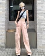 Hanni Blush Cargo Jeans