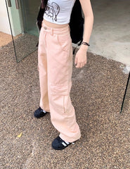 Hanni Blush Cargo Jeans