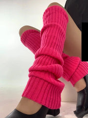Ahyeon Ribbed Knit Leg Warmers