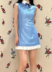 Rami Sequin Embellished Dress