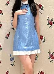 Rami Sequin Embellished Dress