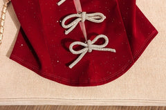 Ahyeon Corset Bowknot Accent Top