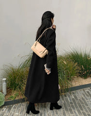 Rose Long Woolen Coat